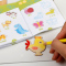 儿童学画画工具 宝宝涂鸦涂色填色描画绘画模板套装幼儿益智玩具