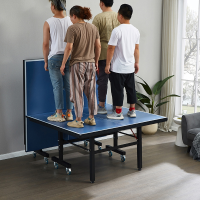 乒乓球桌家用可折叠式闪电客标准专业比赛室内乒乓球台案子带轮移动