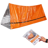 户外PE帐篷便携保暖应急毯闪电客保温毯救生避难睡袋地震应急包帐篷