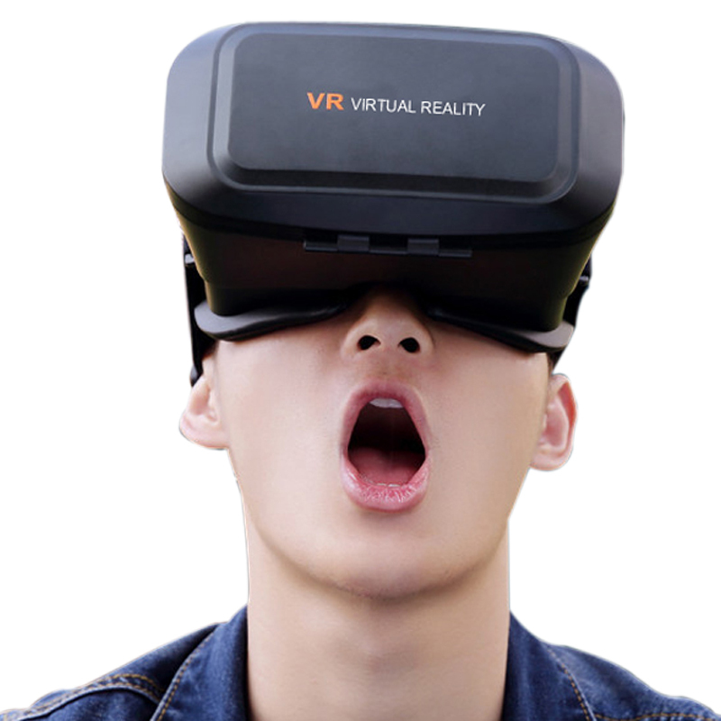 暴风魔镜 VR眼镜 虚拟现实3D眼镜 手机智能游戏 视频电影院box vr头盔（黑色）