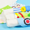 4层吸汗巾幼儿园0-1-2-3-4-6岁婴幼儿童加大垫背巾擦汉隔汗巾
