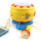 BAOLI宝丽塑料小小鼓王音乐灯光三字经手拍拍鼓接手机话筒1-3岁 婴幼儿玩具儿童礼物