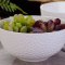瓷物语韩式纯白釉中骨瓷餐具套装 景德镇陶瓷 58件水立方家用碗盘碟餐具
