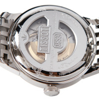 天梭(TISSOT)力洛克系列自动机械正装时尚白色表盘男士手表T41.1.483.33