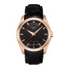 天梭(TISSOT)酷图系列玫瑰金真皮自动机械男士手表男表T035.407.36.051.00
