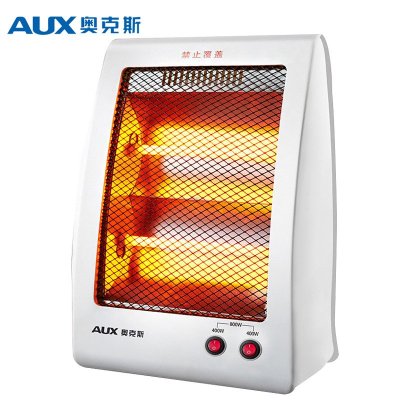 奥克斯小太阳取暖器家用电暖器节能电暖气办公室暖风机浴室烤火炉 (摇头款)