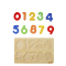 木玩世家积木玩具木制玩具 50块以下 儿童早教木制玩具算数字大小写英文英语字母认知 6个月以上大写字母拼图BH2504A
