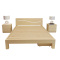 硕木居 实木床1.5双人床1.8米松木现代儿童床简约单人床1.2米榻榻米