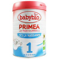 【法国直邮】Baby Bio伴宝乐有机奶粉1段0--6个900g*6罐装 法国进口