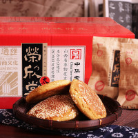 荣欣堂太谷饼2100g山西特产早餐面包传统美食零食小吃糕点心整箱70g*30袋 近7天生产