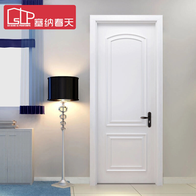 塞纳春天实木门造型门室内套装门烤漆房门卧室门欧式风格 型号221