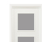 塞纳春天木门室内门 定制套装门实木复合烤漆房门玻璃门厨房卫生间门厨卫门型号199
