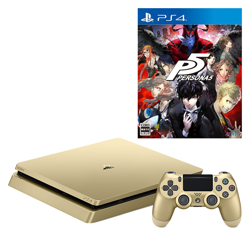 索尼(sony【ps4国行游戏主机】ps4 slim 家庭电脑娱乐体感游戏机