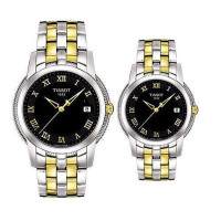 天梭(tissot)1机械表和天梭(tissot)手表瑞士品牌力洛克系列情侣款