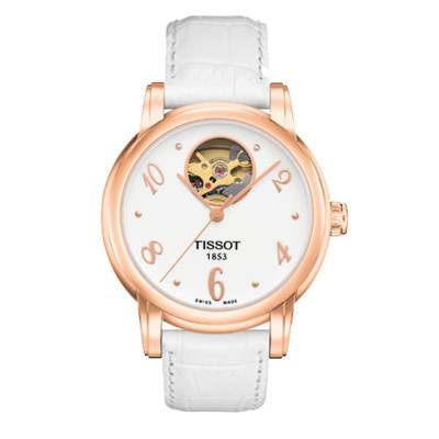 瑞士Tissot 天梭女表 心媛系列腕表 机械女士手表 T050.207.36.017.00