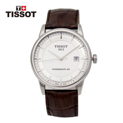 瑞士天梭(TISSOT)男士手表 豪致系列机械 男表T086.407.16.031.00