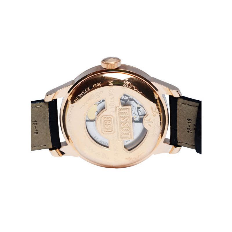 天梭(TISSOT)手表 力洛克系列机械表玫瑰金皮带男表T41.5.423.53图片