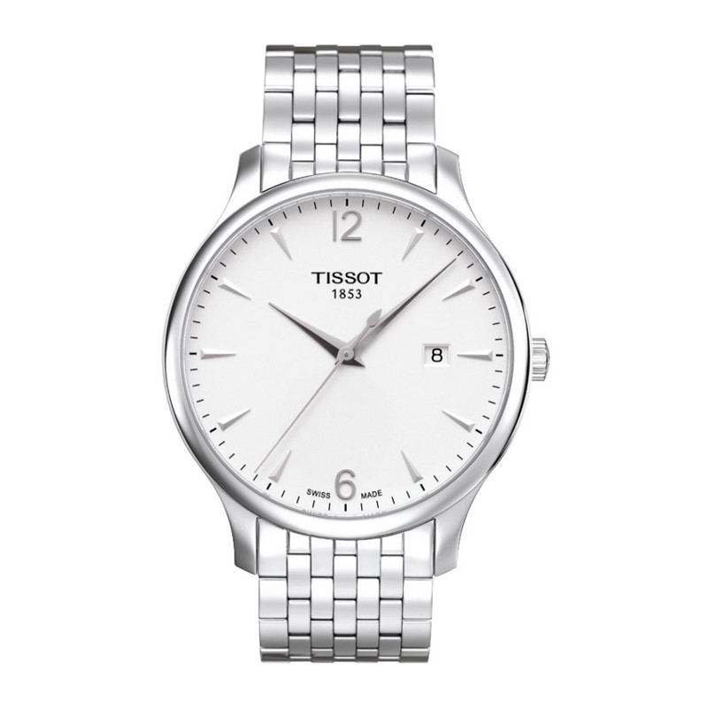 天梭(TISSOT)俊雅系列商务复古男士金属钢带石英表男表T063.610.11.037.00