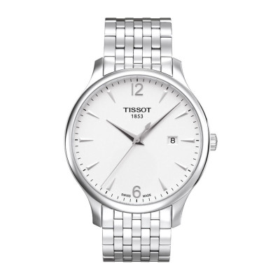 天梭(TISSOT)俊雅系列商务复古男士金属钢带石英表男表T063.610.11.037.00