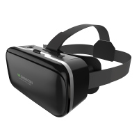 优禄 虚拟现实3d眼镜游戏VR眼镜头盔头戴式魔镜6代镜片调节3d体感游戏机手机秒变家庭影院沉浸体验吸附性面盖