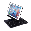 优禄 苹果2018新ipad air1/2保护套360度旋转保护壳键盘 iPad pro9.7平板电脑蓝牙键盘带背光黑色