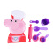 小猪佩奇Peppa Pig 厨师手提盒 过家家扮演系列儿童玩具 塑料公仔礼盒 3-6岁