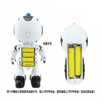 硕虎央视网推荐4.5通电动遥控机器人跳舞灯光音乐儿童玩具PVC环保双足行走（SHUOHU）机器人BE-0012A