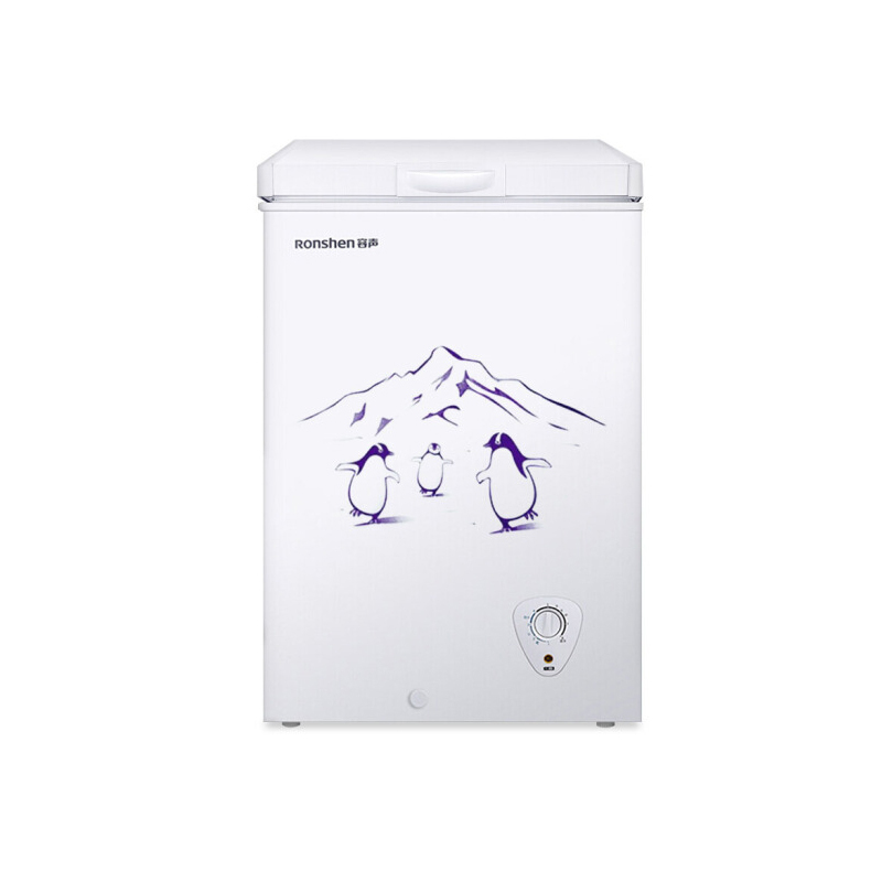 容声（Ronshen） BD/BC-100N 100升顶开门冷藏冷冻转换珍珠白面板小型冷柜