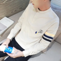 2018新款男士T恤棉秋装新款韩版休闲长袖T恤大码男A088-T687