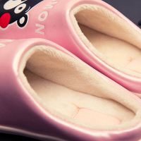 【秋冬新款】日本正版原装进口 酷MA萌（KUMAMON）新款棉拖鞋 半包跟情侣时尚萌趣保暖防滑家居拖鞋