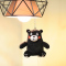 日本正版原装进口 酷MA萌（KUMAMON） 熊本熊毛绒玩偶挂件 熊本熊挂件 毛绒挂件 优选材质 呆萌可爱 惊讶表情