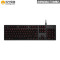 罗技（Logitech）G413机械游戏键盘（黑）全尺寸背光机械键盘 金属拉丝铝合金面板