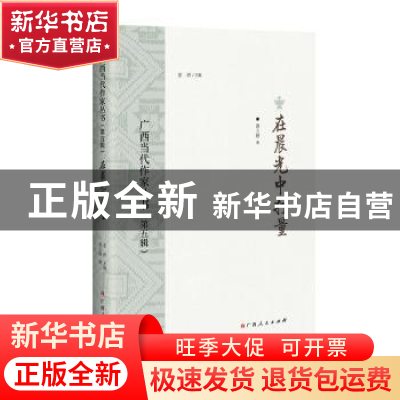 正版 在晨光中打量 黄土路著 广西人民出版社 9787219115626 书籍