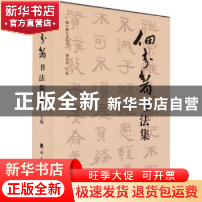 正版 佃介眉书法集 佃锐东主编 岭南美术出版社 9787536274730 书