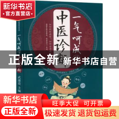 正版 一气呵成学中医诊断 武建设 江苏凤凰科学技术出版社 978757