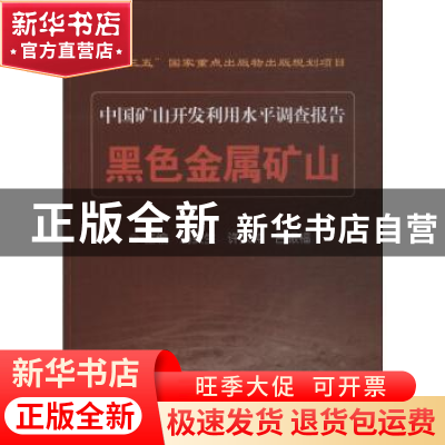 正版 黑色金属矿山 冯安生,许大纯,吕振福 著 冶金工业出版社 9