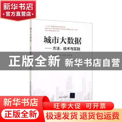 正版 城市大数据——方法、技术与实践 过敏意 须成忠 於志文 伍