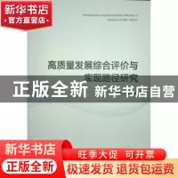 正版 高质量发展综合评价与实现路径研究 朱卫未 人民出版社 9787