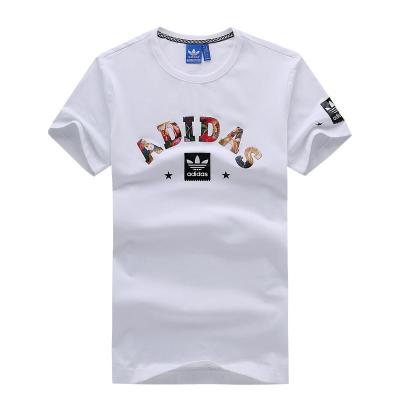 adidas阿迪达斯运动T恤2017夏季新款三叶草短