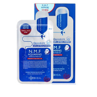 mediheal/美迪惠尔/可莱丝 面膜针剂NMF水库面膜贴10片盒装保湿补水