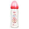 贝亲奶瓶宽口径彩绘玻璃奶瓶自然实感婴儿奶瓶羊年宝宝奶瓶 240ml 羊年红色款PL252