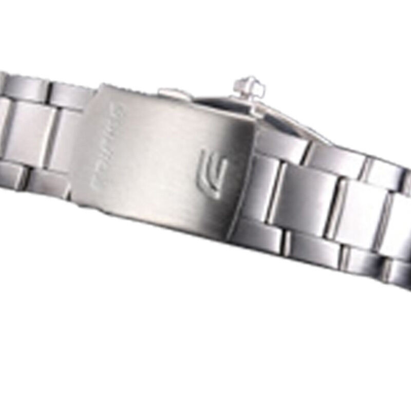 卡西欧CASIO)手表 钢带圆盘指针石英表 男 商务手表 EF-129D-1A/7A