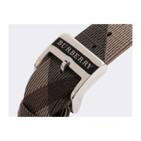 博柏利(BURBERRY)手表 时尚瑞士品牌皮革表带经典英伦风情男士石英表 BU1774