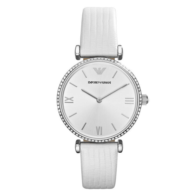 阿玛尼(EMPORIO ARMANI)手表 简约时尚欧美品牌石英表 女 AR1678