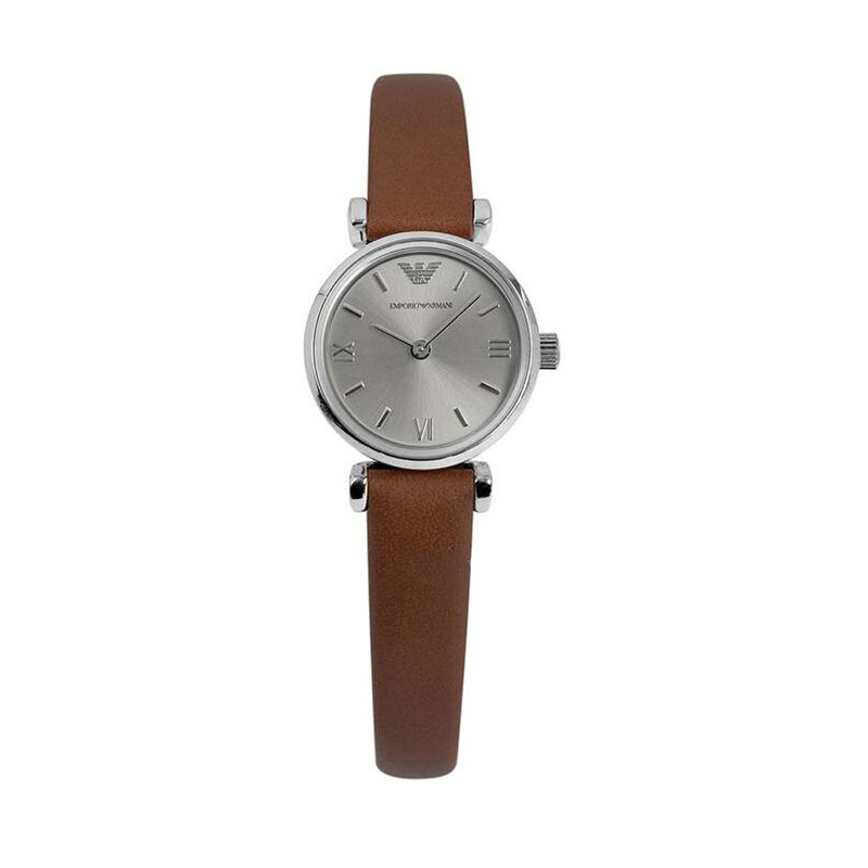 阿玛尼(EMPORIO ARMANI)手表 休闲时尚欧美品牌皮革表带石英表 女 AR1687系列