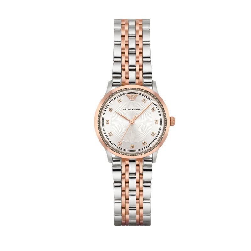 EMPORIO ARMANI阿玛尼手表休闲时尚商务时尚金属表带女士表石英表 女AR1962