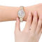 西铁城(CITIZEN)手表运动时尚金属表带简约时尚光动能机械女士手表EM0382-51D