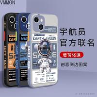 VMONNQ版3D宇航员适用苹果13手机壳2021年新款iPhone12promax套13pro透明磨砂十三网红潮牌mi