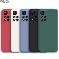 VMONN红米note11手机壳小米Redmi Note 11 4g版新款软硅胶防摔5g保护套男女not11全包red米