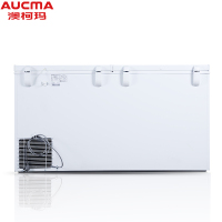 Aucma/澳柯玛 BC/BD-447EFA 447升顶开式卧式冷柜冰柜商用超市冷藏冷冻柜单...